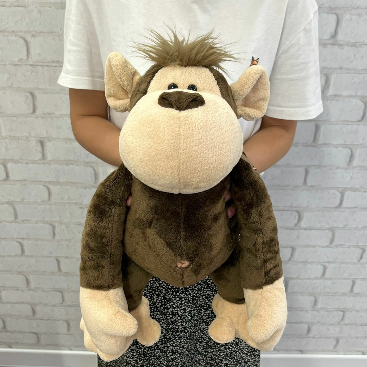  ぬいぐるみ monkey Mサイズ ぬいぐるみ ワイルドフレンズ モンキー／NICI（ニキ） | entresquare.com
