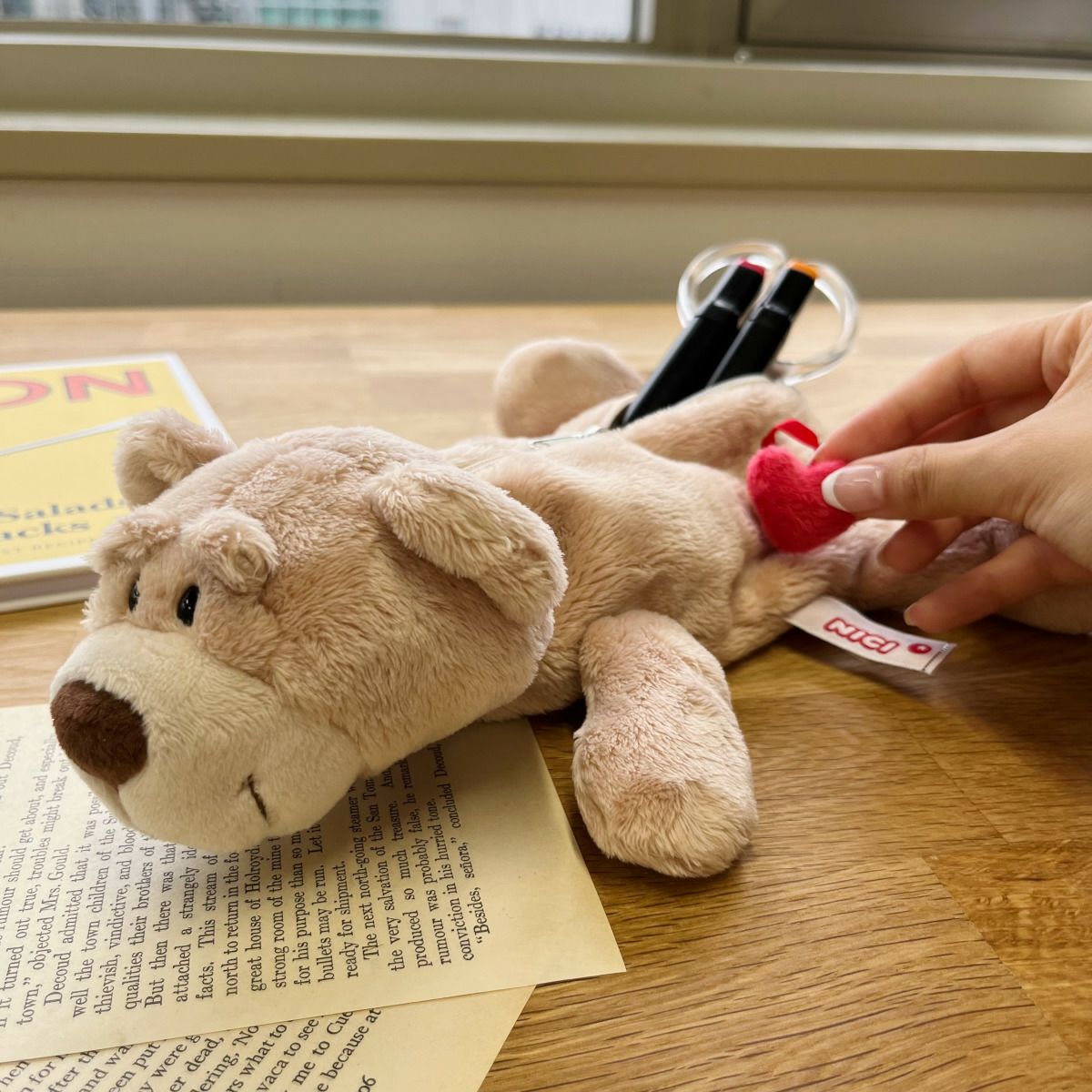 フィギュアペンポーチ ラブベア／NICI（ニキ）【スプリングギフトCP