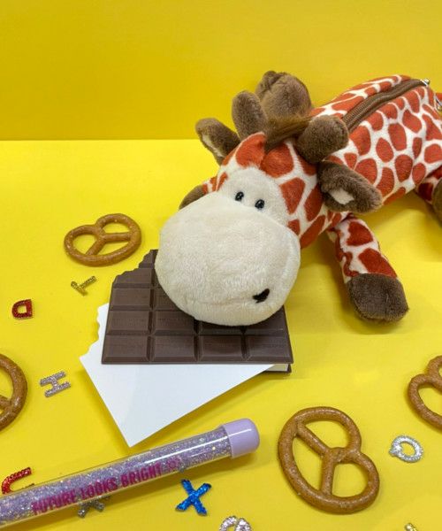 フィギュアペンポーチ ワイルドフレンズ22 ジラフ／NICI（ニキ