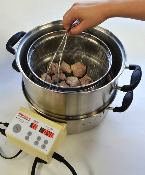 特別価格】低温スチーム電気鍋 30cm／平山式低温スチーム鍋