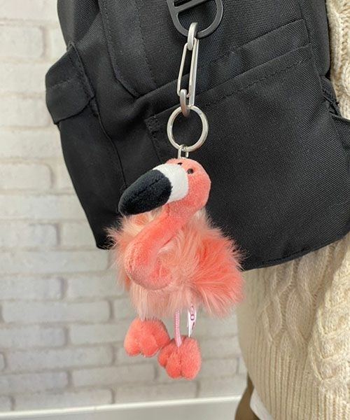 キーリング フラミンゴ 10cm／NICI（ニキ） | entresquare.com