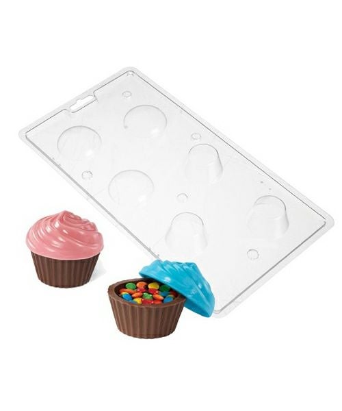 公式]Wilton(ウィルトン) カップケーキ3D チョコモールド 3D CUPCAKE