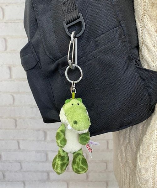 キーリング ワイルドフレンズ23 ワニ テリー 10cm／NICI（ニキ