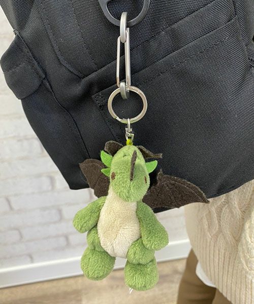 キーリング ドラゴン/グリーン 10cm／NICI（ニキ） | entresquare.com