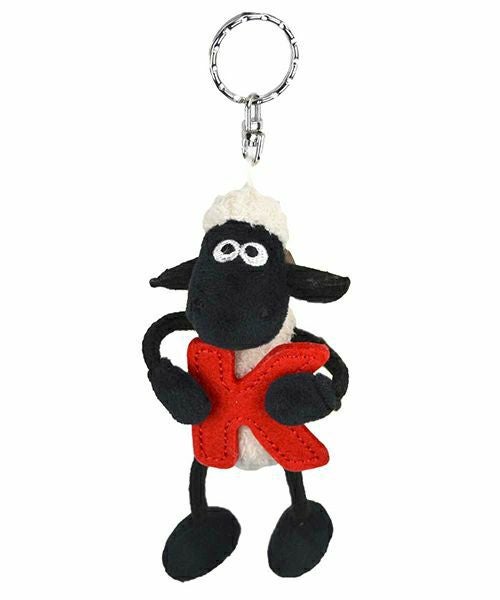 キーリング ショーン & アルファベット 10cm／Shaun the sheep（ひつじ