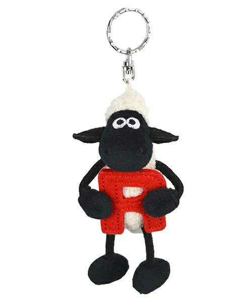 キーリング ショーン & アルファベット 10cm／Shaun the sheep（ひつじ