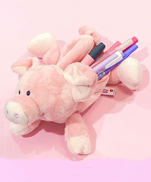 フィギュアペンポーチ ピンクピッグ／NICI（ニキ） | entresquare.com