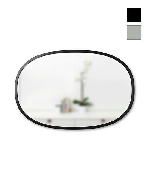 ハブ オーバルミラー 61×91cm／Umbra（アンブラ） | entresquare.com