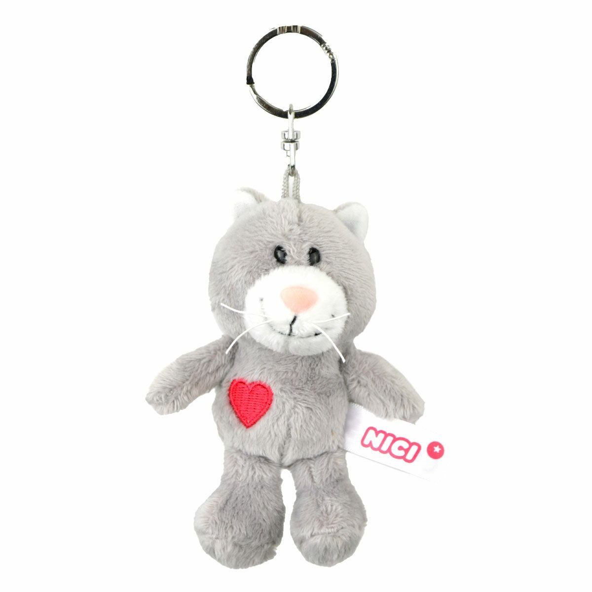 キーリング グレーキャット 10cm／NICI（ニキ） | entresquare.com