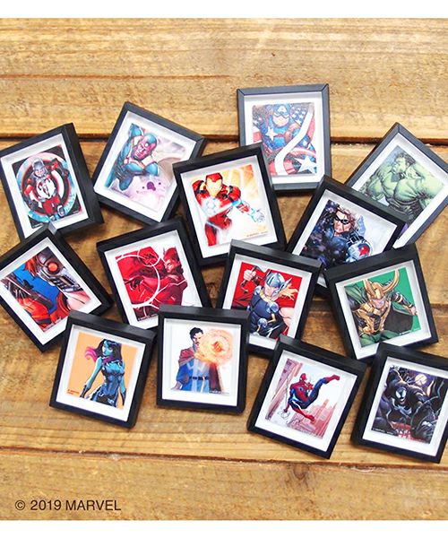 フレームマグネット 24種コンプリートセット／MARVEL COLLECTION