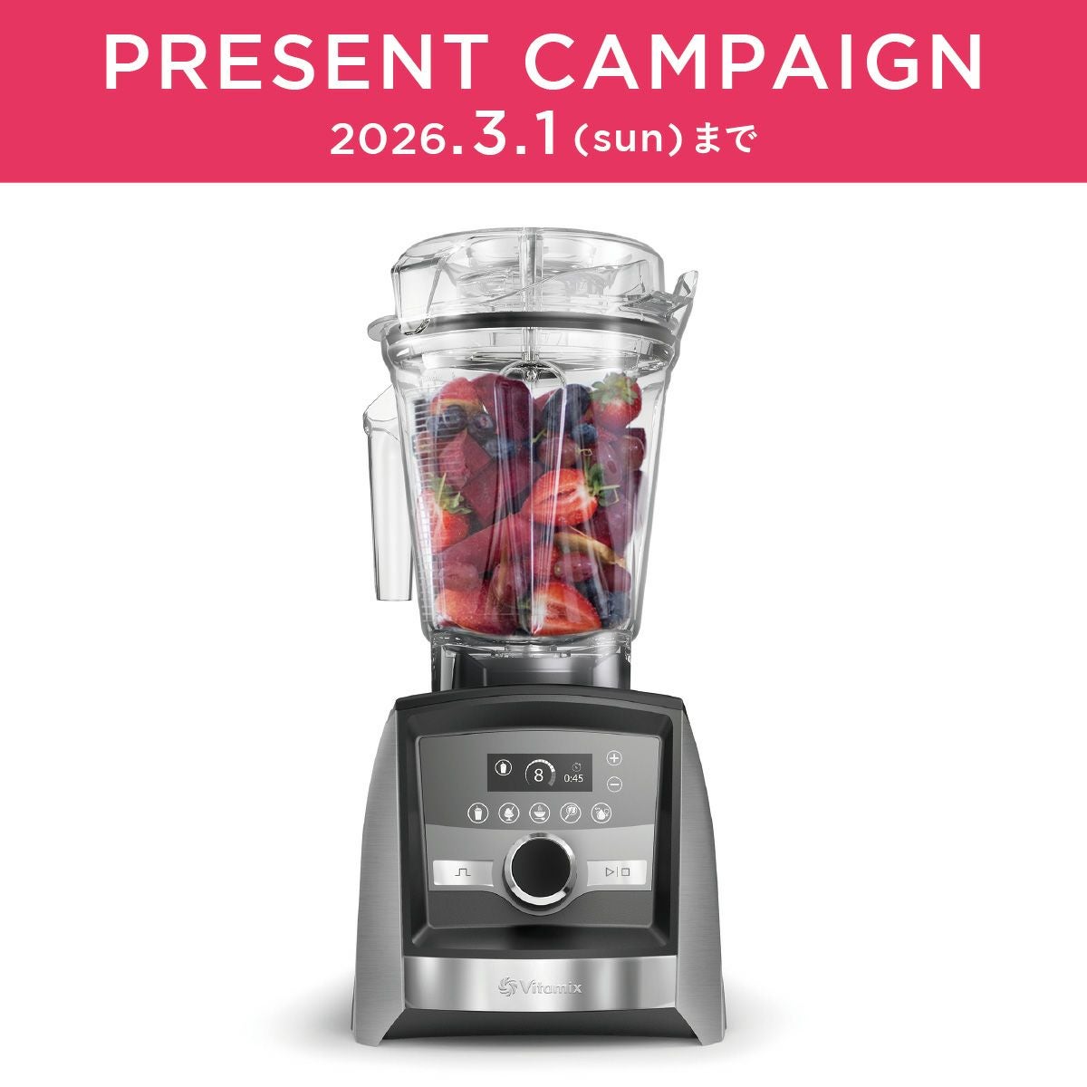 公式】バイタミックス Vitamix ミキサーA3500i（単品）日本正規輸入