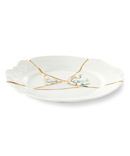 お値下げしました【未使用品】Seletti Kintsugi中皿 約27cm kintsugi プレート 27cm n'2／SELETTI（セレッティ） | entresquare.com