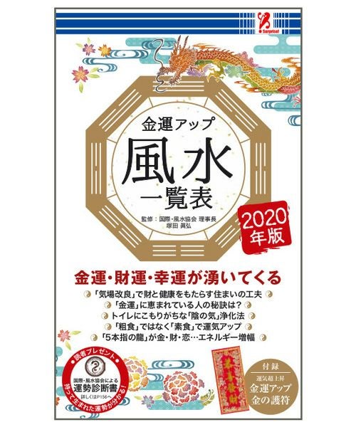 金運アップ風水一覧表 2020年版／Surprise Book（サプライズブック
