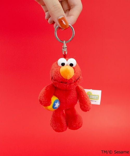 ビーンバッグ エルモ 10cm／SESAME STREET（セサミストリート