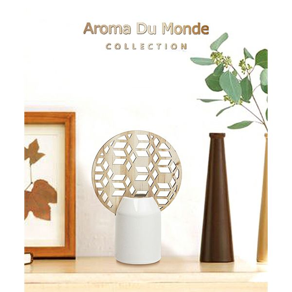 グラスカップディフューザー ハート／Aroma Du Monde（アロマデモンド