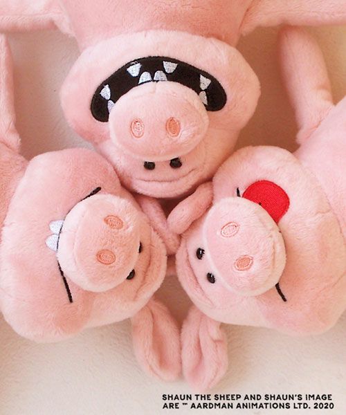 ぬいぐるみ イタズラブタ クラシック 25cm／Shaun the sheep（ひつじの