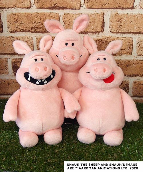 ぬいぐるみ イタズラブタ クラシック 25cm／Shaun the sheep（ひつじの