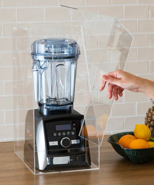 Vitamix バイタミックス 遮音ケース (発売当時は全機種対応) 公式】バイタミックス ミキサーサイレントアクリルケース 横開き