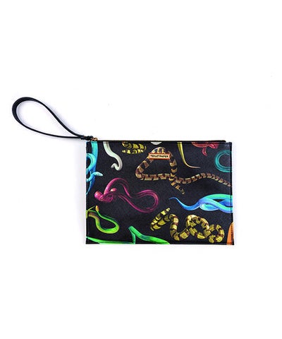 TOILETPAPER ポーチバッグ Snakes／SELETTI（セレッティ 