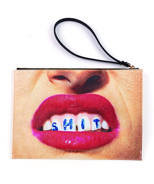 TOILETPAPER ポーチバッグ Shit／SELETTI（セレッティ） | entresquare.com