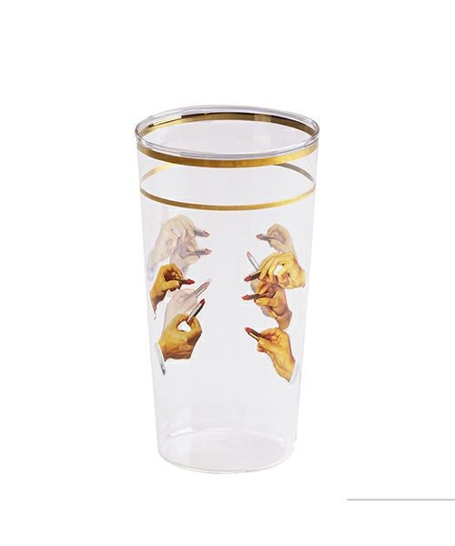 TOILETPAPER グラス LIPSTICKS／SELETTI（セレッティ） | entresquare.com