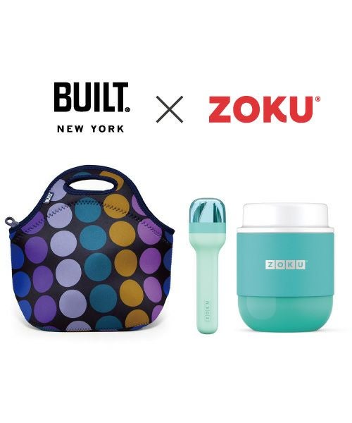 ZOKU ランチセット2 ブルー／BUILT（ビルト） | entresquare.com