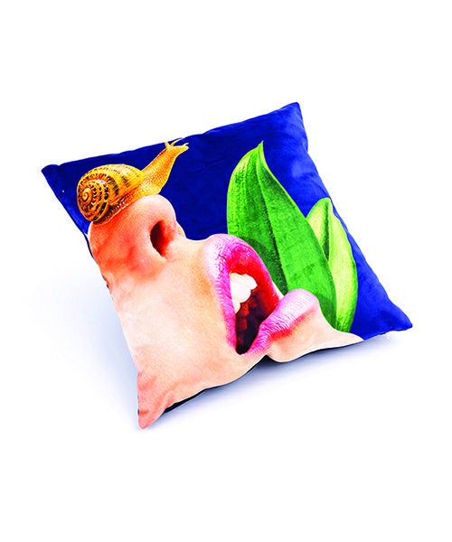 TOILETPAPER クッション50x50 SNAIL／SELETTI（セレッティ