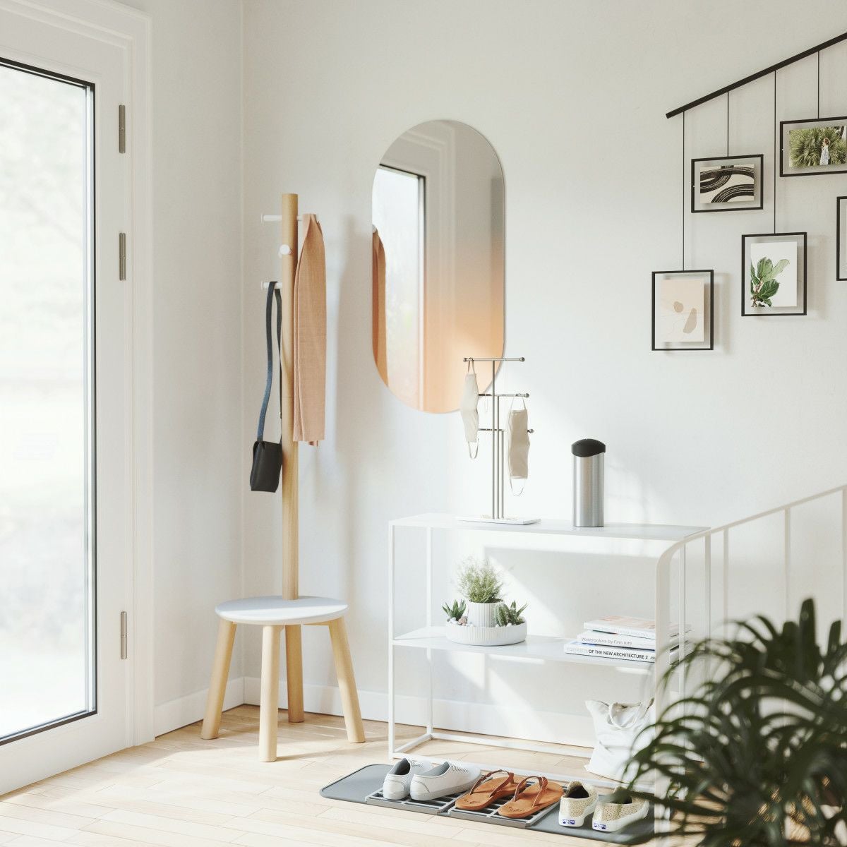 Umbra mistmirror3枚セット ミスト ミラー 46×92cm コパー／Umbra（アンブラ） | entresquare.com