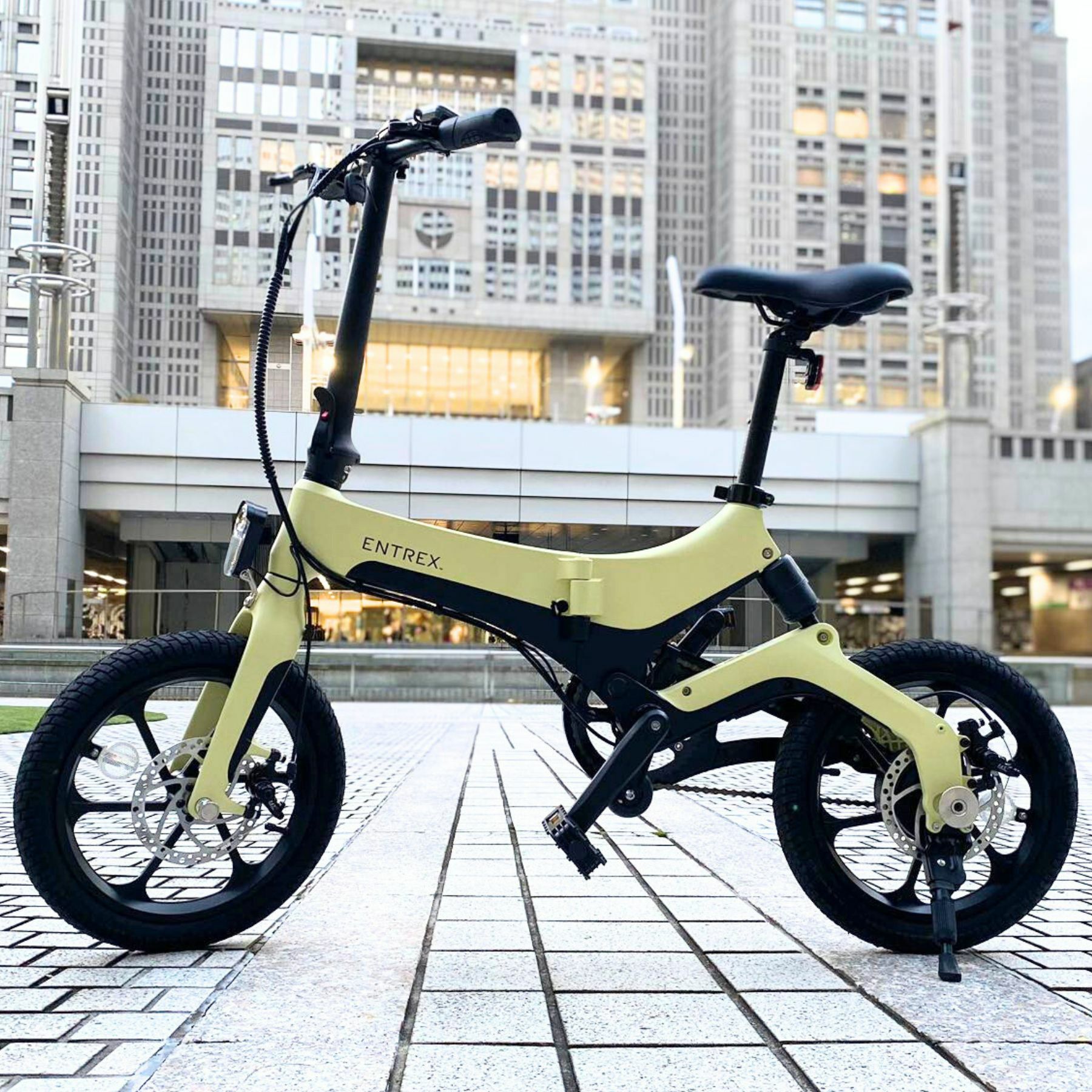 電動アシスト自転車 アントレックス E-BIKE 16インチ　 スラムダンク仕様 折りたたみ式電動自転車 S6 全3色 16インチ／ENTRE Vehicle（アントレ
