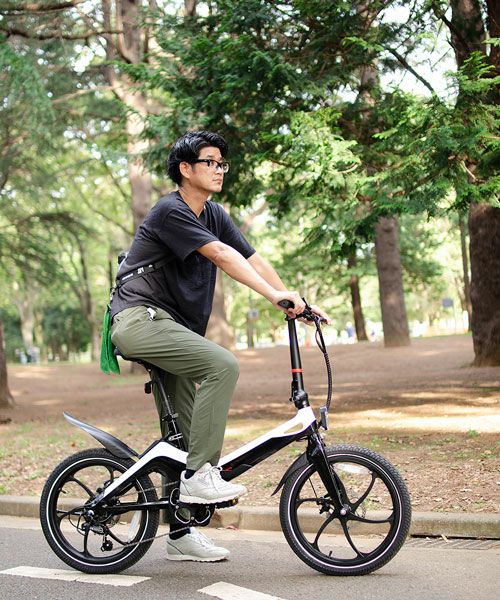 折りたたみ式電動自転車 S9 ホワイト20インチ／ENTRE Vehicle