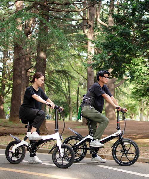 折りたたみ式電動自転車 S9 ホワイト20インチ／ENTRE Vehicle