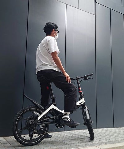 折りたたみ式電動自転車 S9 ホワイト20インチ／ENTRE Vehicle 