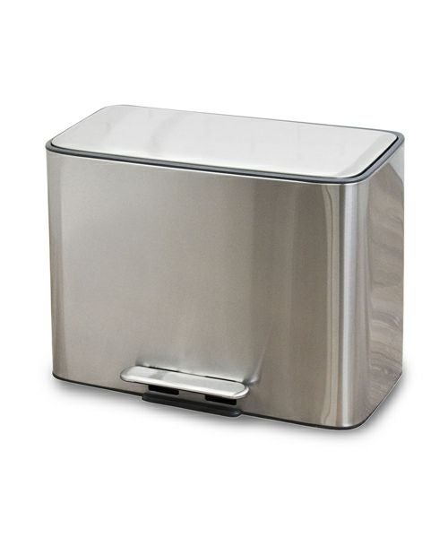 ステンレスダストボックス 18L×2／b.c.l（ビーシーエル