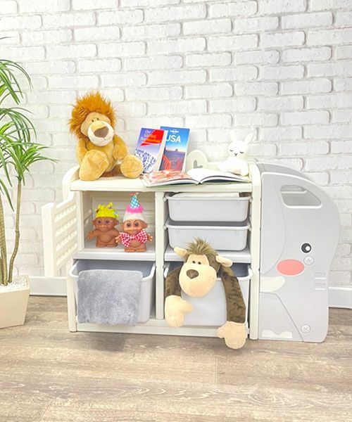 エレファントストレージラック角形S／Yooking Toys（ヨーキングトイズ
