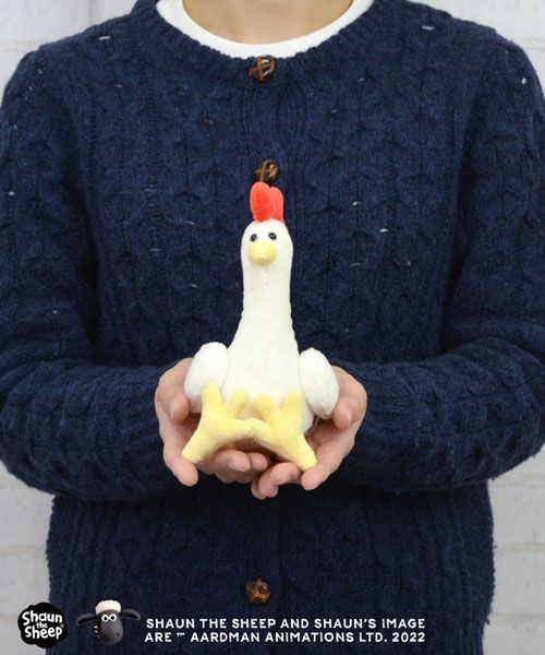 ひつじのショーン ぬいぐるみ ニワトリ クラシック 20cm／NICI（ニキ