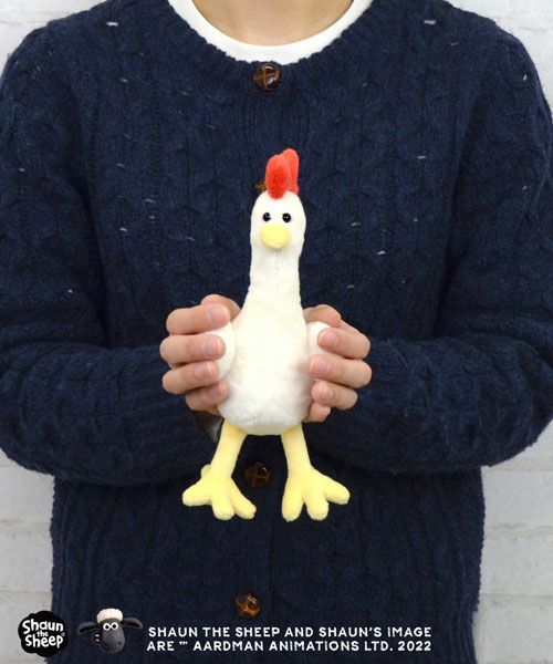 ひつじのショーン ぬいぐるみ ニワトリ クラシック 20cm／NICI（ニキ