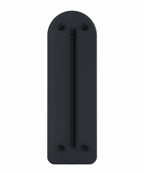 フーバ アーチド リーニングミラー 51×157cm チタニウム／Umbra
