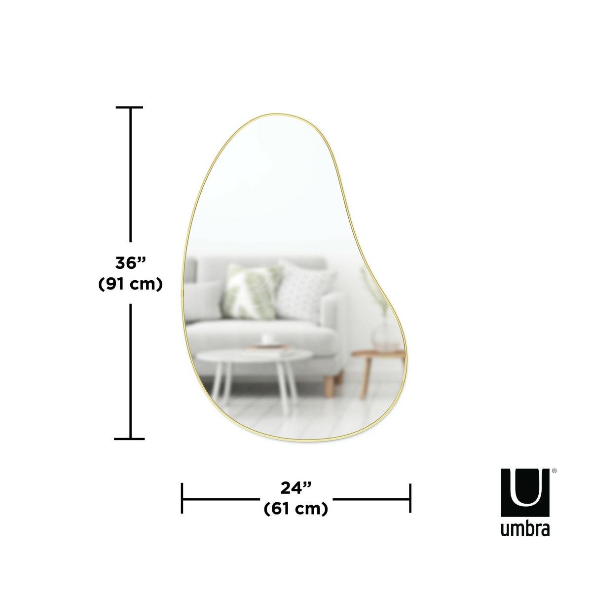 フーバ ペブルミラー／Umbra（アンブラ） | entresquare.com