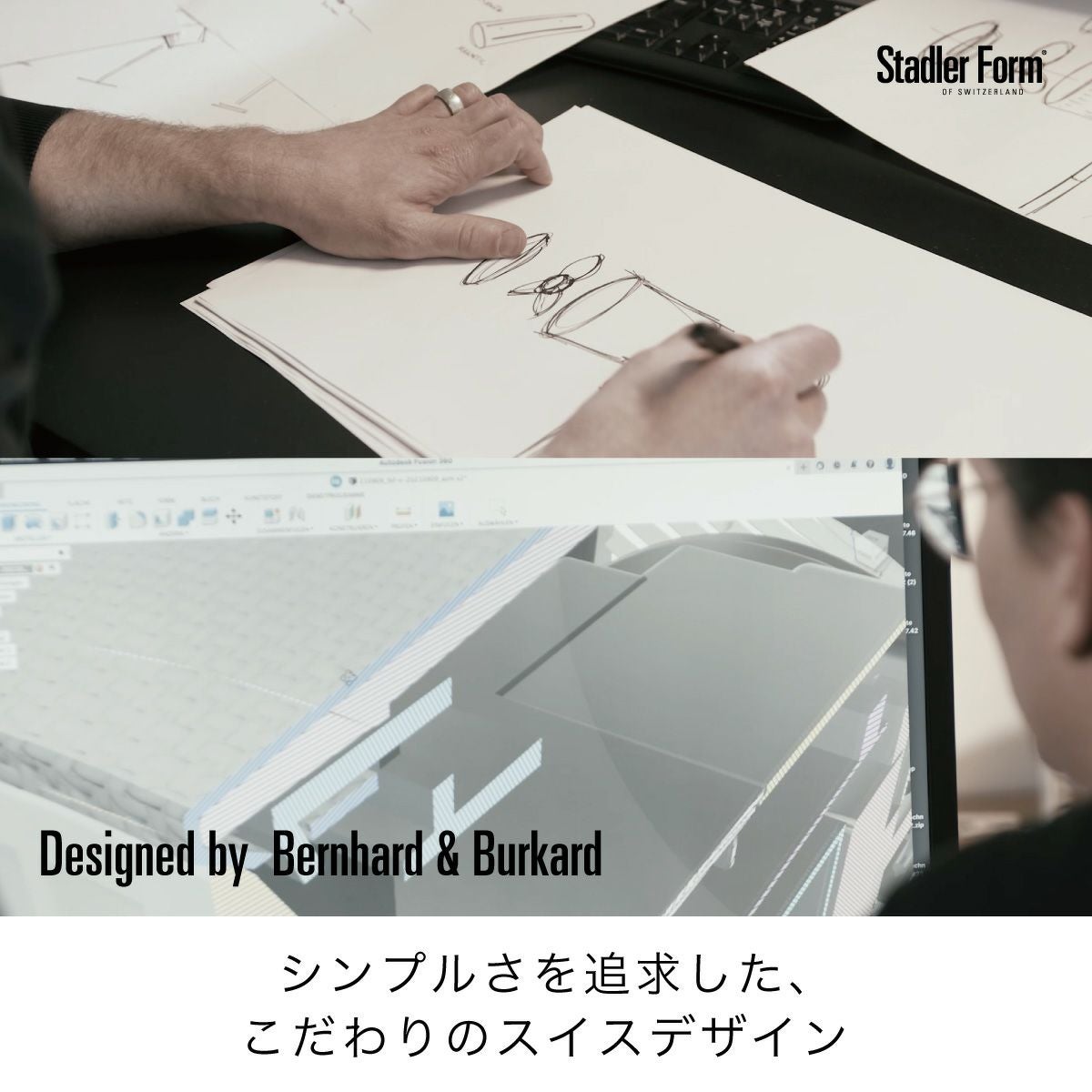 Simon 3D サーキュレーター ホワイト／Stadler Form（スタドラフォーム
