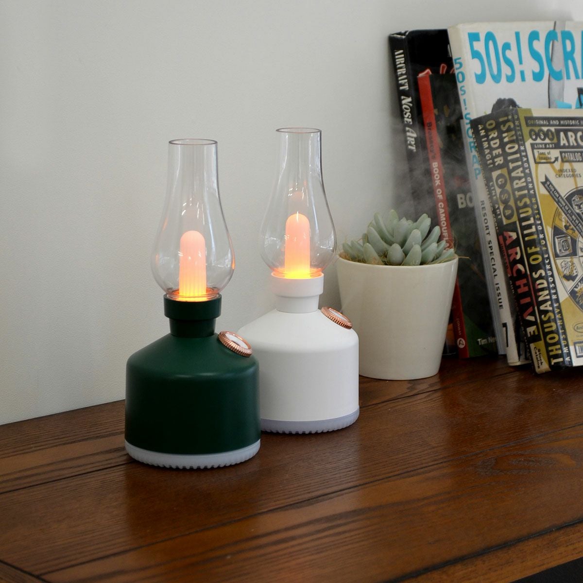 LEDランタン+ディフューザー 卓上加湿器／585（ゴーハチゴー