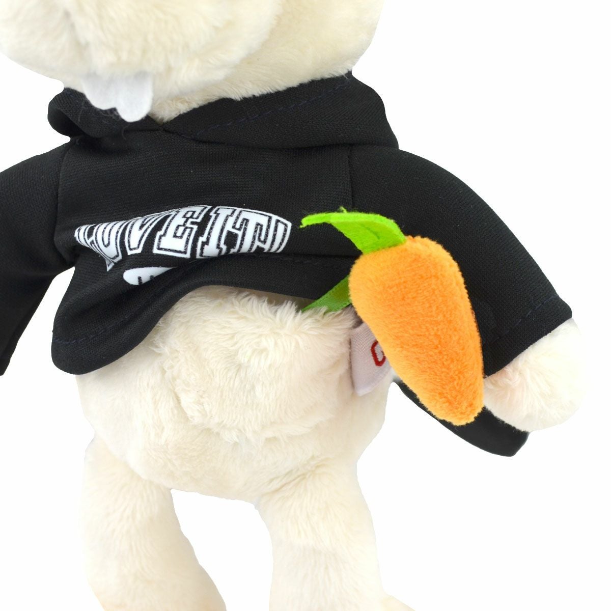 ぬいぐるみ ラビット クラシック 25㎝/ラビットブラックパーカー／NICI