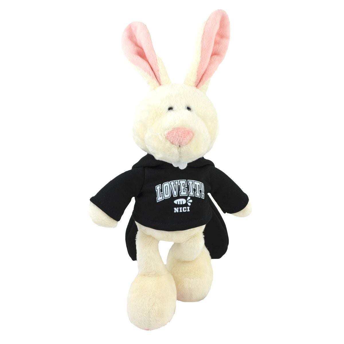 ぬいぐるみ ラビット クラシック 25㎝/ラビットブラックパーカー／NICI
