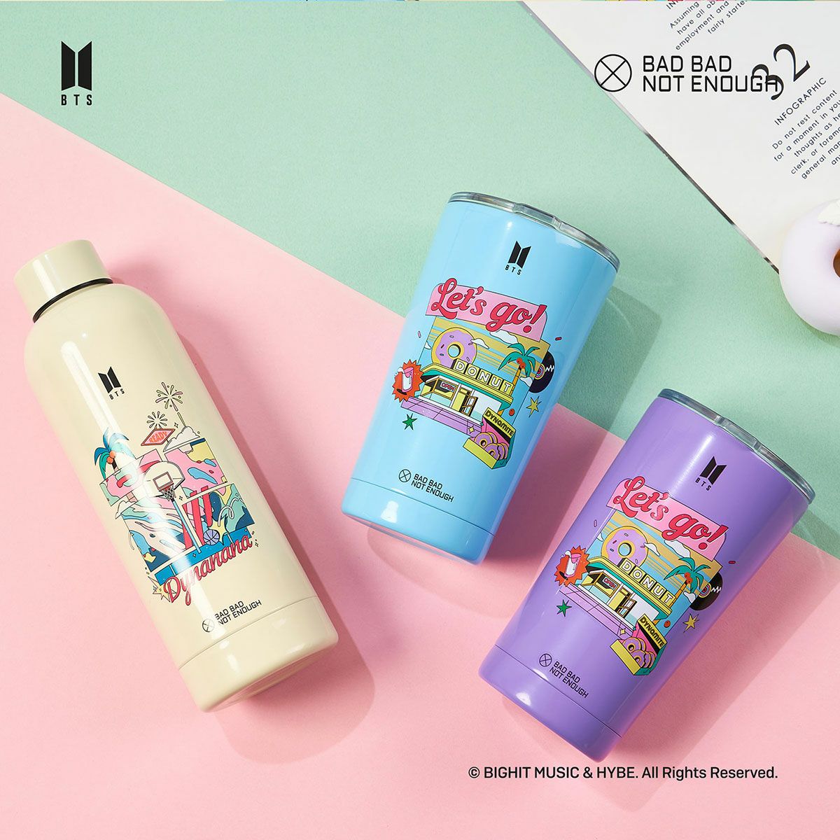 Dynamite タンブラー （PU）473ml 防弾少年団 バンタン／BTS（ビー