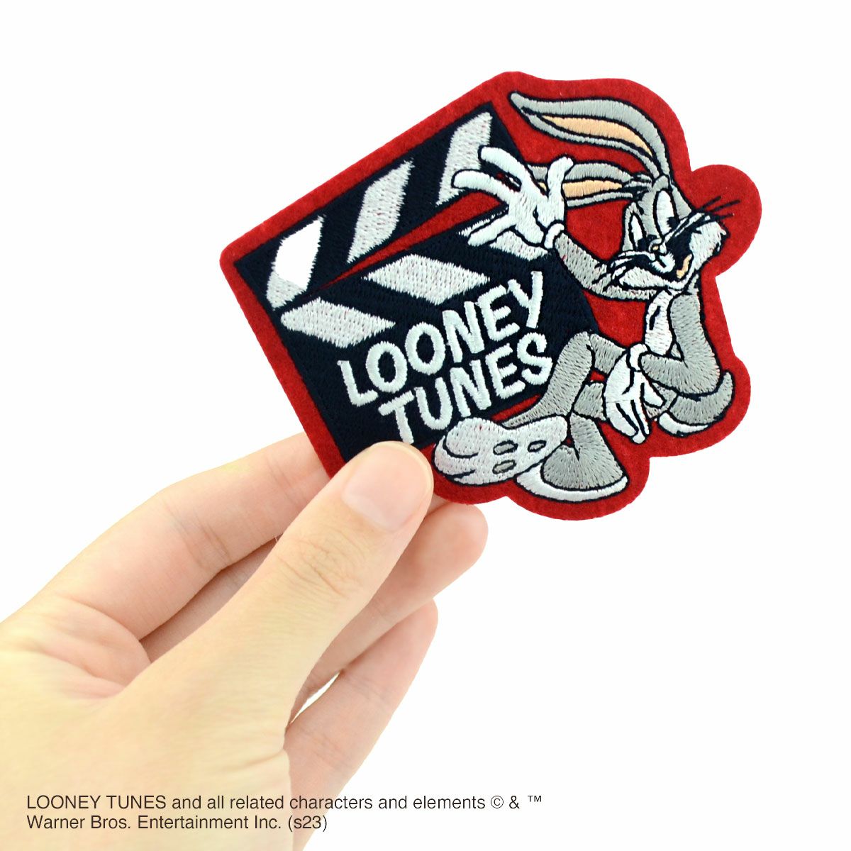シールワッペン バッグスバニー／LOONEY TUNES（ルーニー・テューンズ