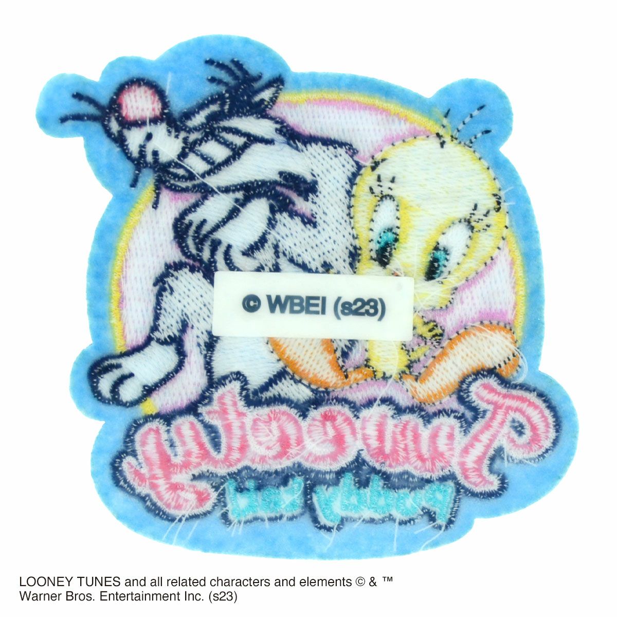 シールワッペン トゥイーティ＆シルベスター／LOONEY TUNES（ルーニー