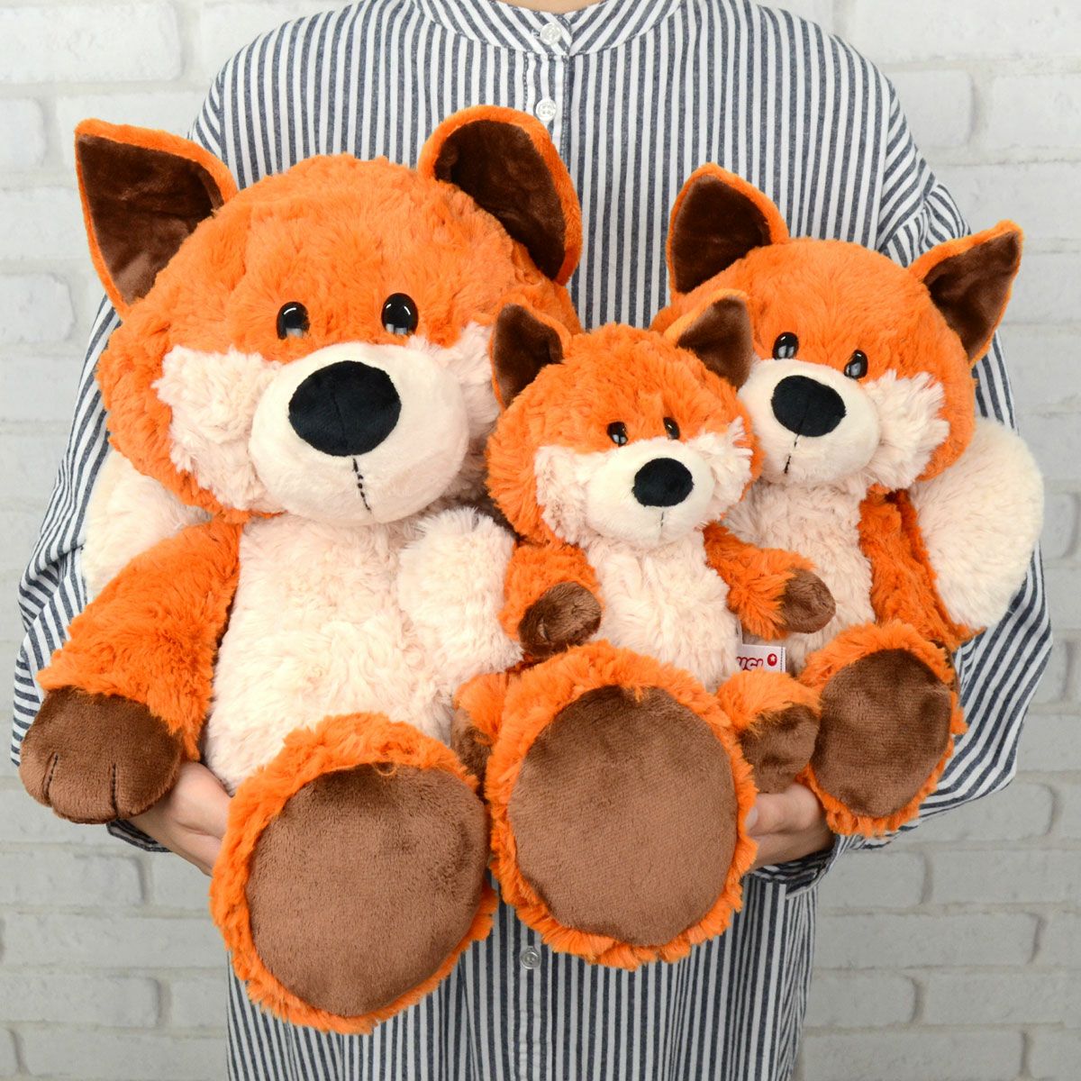 ぬいぐるみ フォックス フリダリー クラッシック／NICI（ニキ