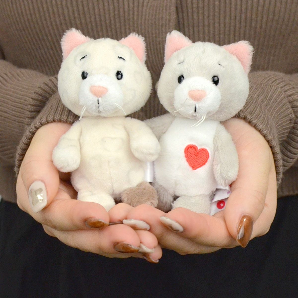 キーリング ラブキャット フラッフィー10cm／NICI（ニキ