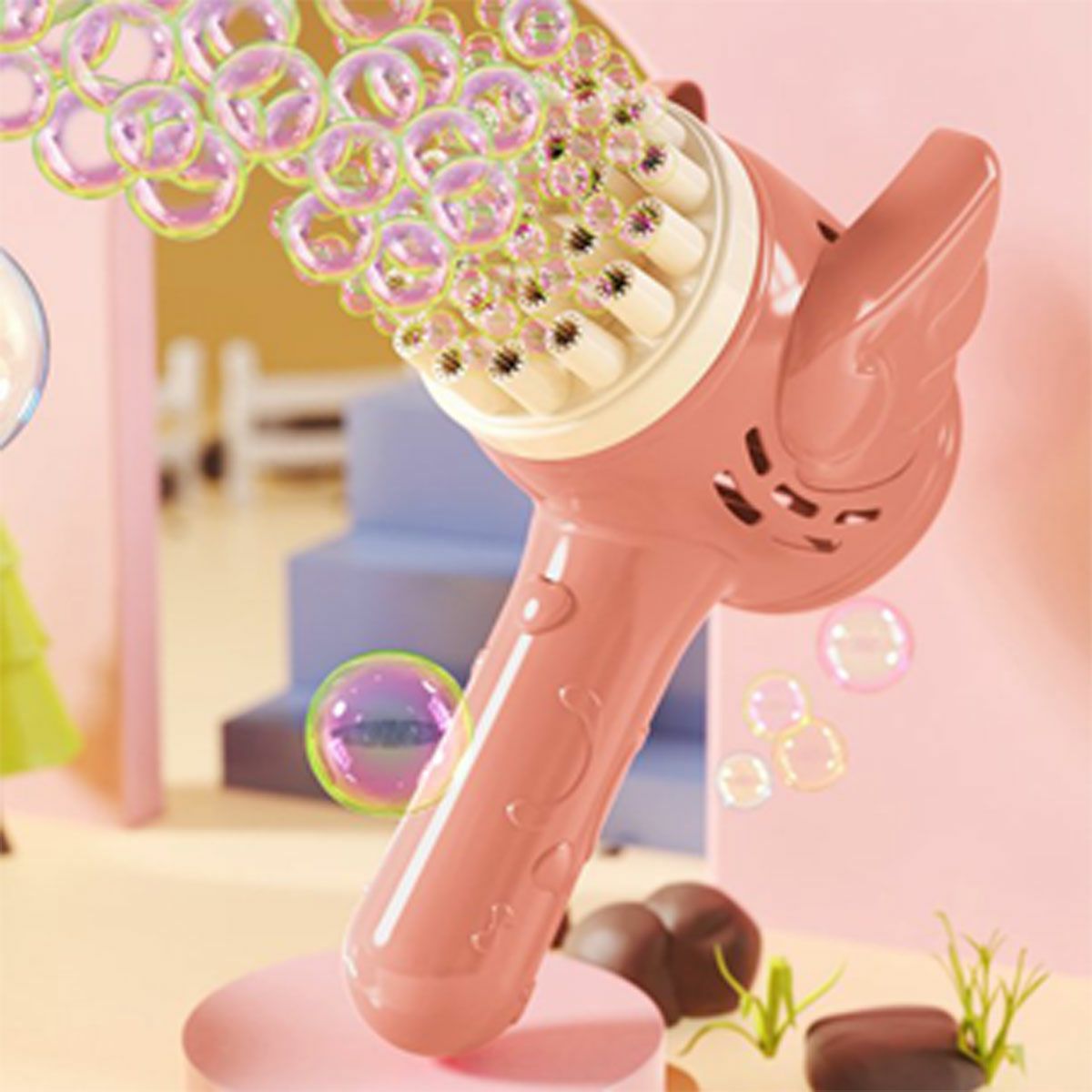 GENTEMSTICK Bubbles シグネチャー　限定10本　＃バブルス PoppinColorz Blazin' Blue Color Bubbles - 8 Party Favors – South