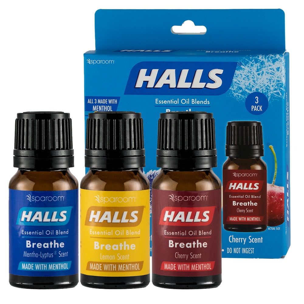 HALLSエッセンシャルオイルブレンド 3パックセット／sparoom