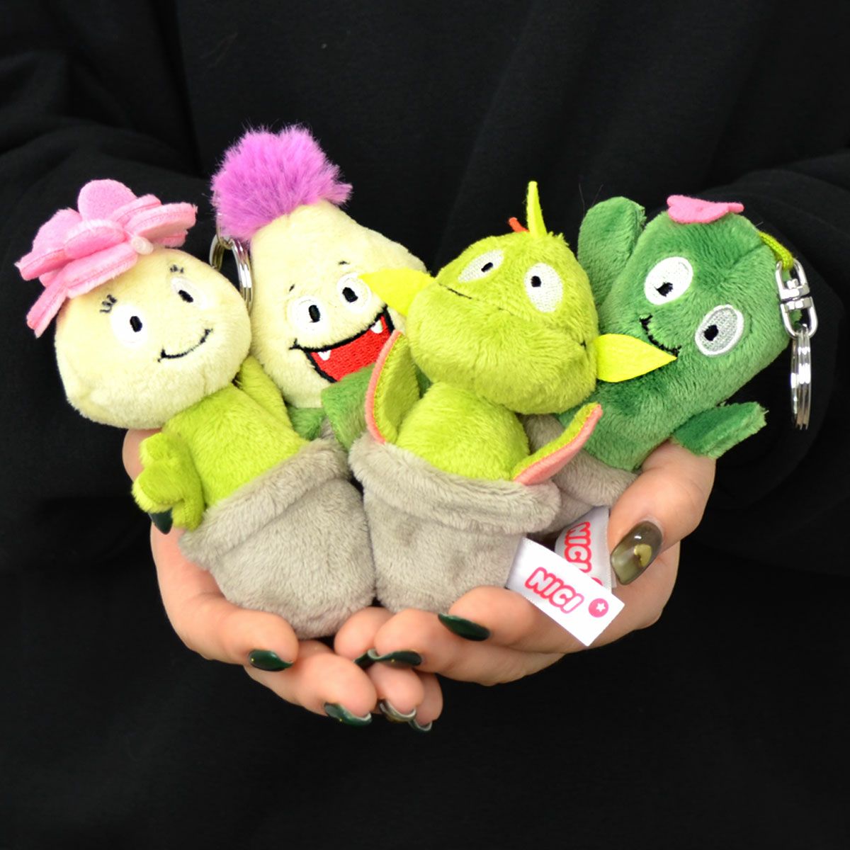 キーリング ファニーフラワーズ カーニバルプラント ジセラ 10cm／NICI